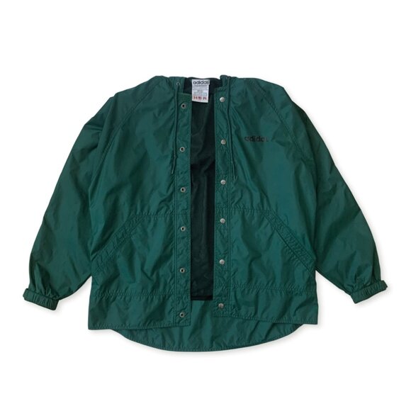 adidas Other - Vintage Y2K Adidas Windbreaker Technical Jacket Coat Green Streetwear Activewear